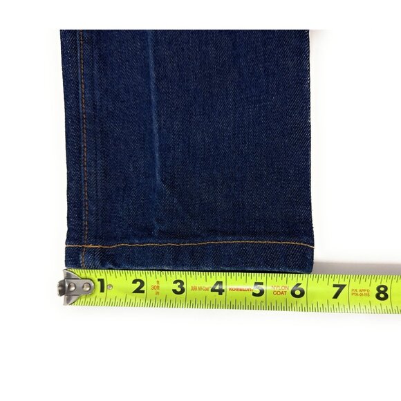 APC Petit New Standard Unisex Jeans Size 32x27 Slim Tapered Button Fly - Picture 9 of 11